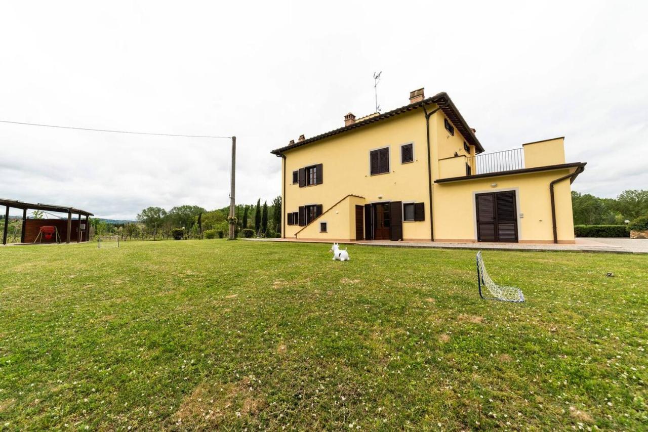 Appartamento Nella Campagna Di Certaldo Il Ciliegio Buitenkant foto